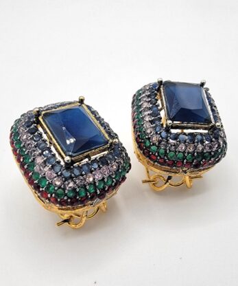 Magical Blue Stud Earrings in Pakistan