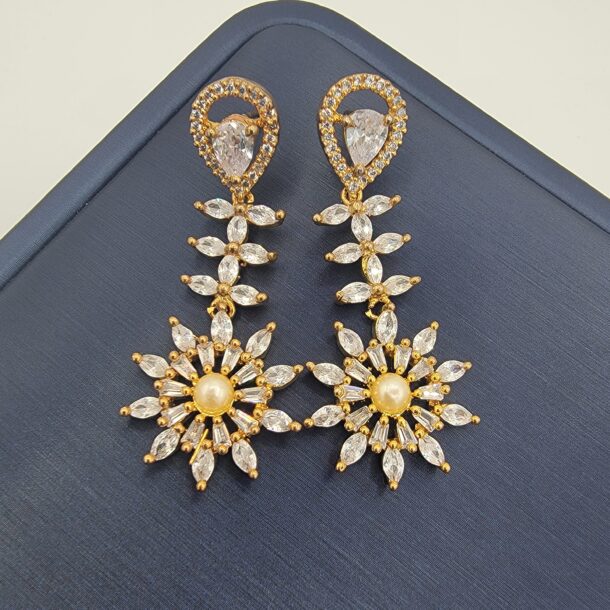 Shinning 1-carat Earrings in Pakistan