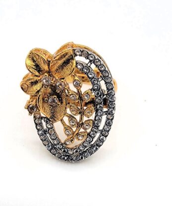 Spectacular Gold Plating Adjustable Rings in Pakistan