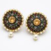 Dazzling Pearl Drop Multicolor Earrings