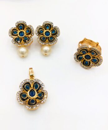 Elegant Combo Set with Ring & Chain for Every Occasion