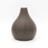 Ceramic Vase with Fine White Lines