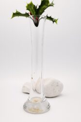 Sleek Crystal Vase – Ideal for Any Room