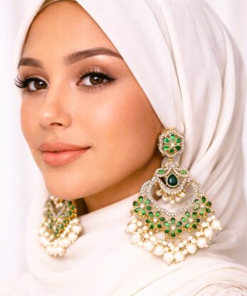 Best Green Jumka Earrings in Pakistan