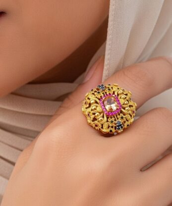 Hottest Gold-plated Ring in Pakistan Turns Every Outfit Into Royal Fashion